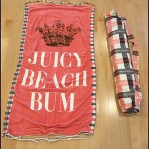 Juicy Couture Beach Umbrella Towel Bag Set